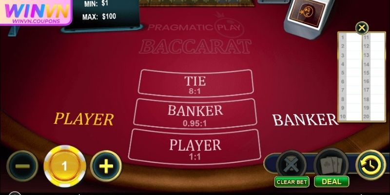 Cách thức tham gia Baccarat WINVN 