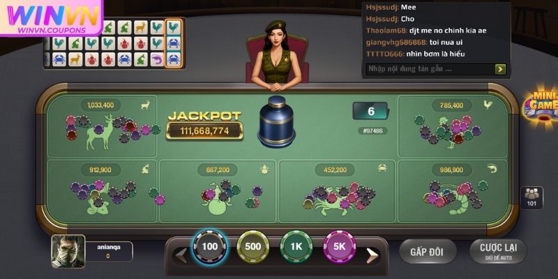 Khám phá sức hút của bầu cua WINVN