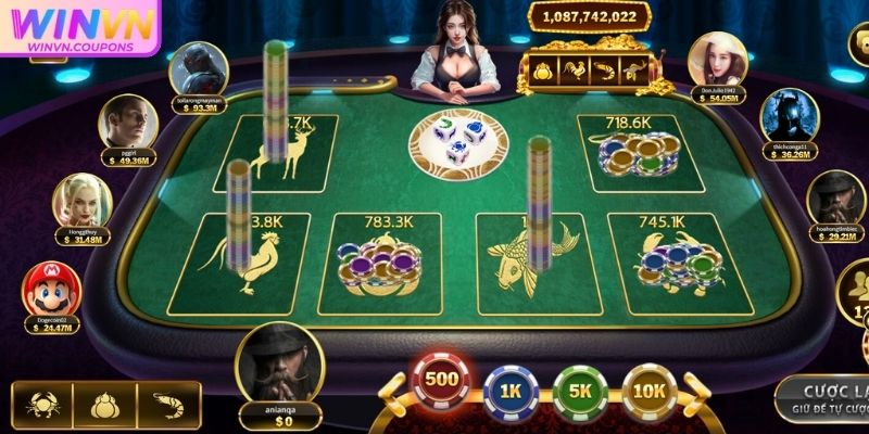 Những chiến thuật bầu cua WINVN thắng lớn