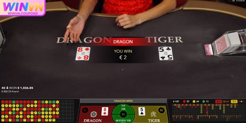 Khám phá chi tiết luật chơi Dragon Tiger WINVN