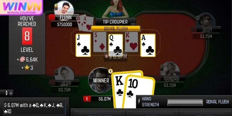 Tìm hiểu luật chơi Poker WINVN  