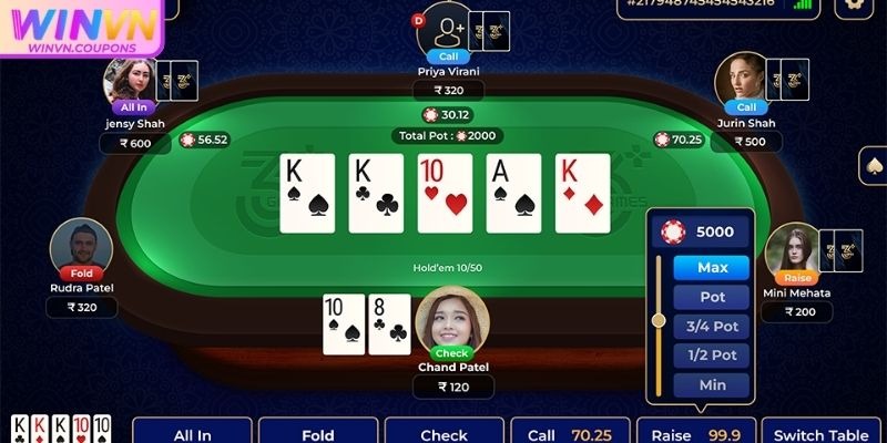 Flop Poker WINVN mở ra cơ hội