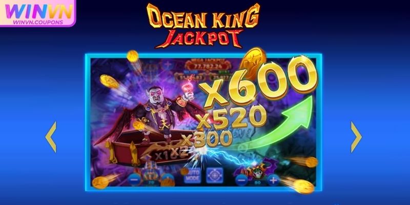 Tựa game bắn cá Jackpot Vua Đại Dương WINVN