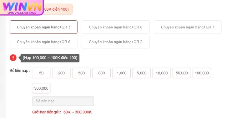 Nạp qua cổng thanh toán nhanh