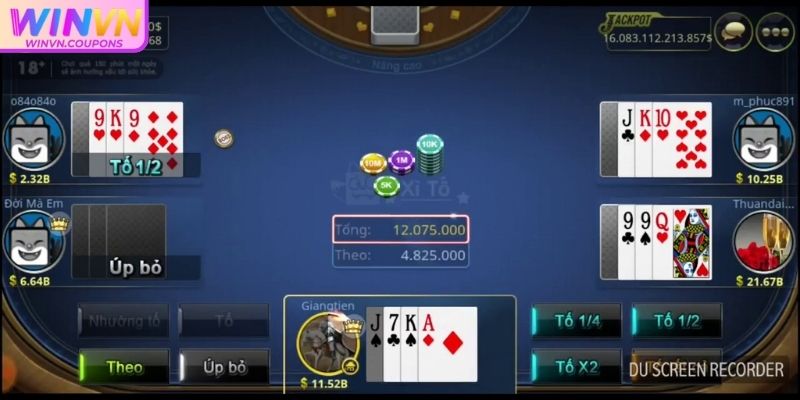 Xì Tố WINVN – Trải Nghiệm Game Đỉnh Cao Và Kịch Tính 3 Các biến thể xì tố phổ biến